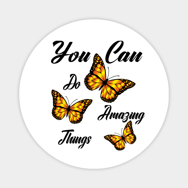 You Can Do Amazing Things Magnet by Journees